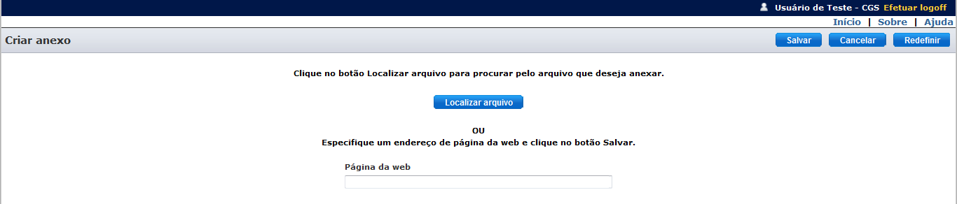 Anexando arquivos ao seu chamado Para anexar documentos no seu chamado siga os passos: 1.