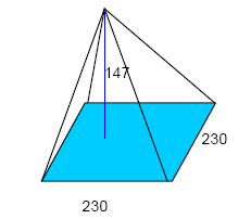 e) ) Temos um triângulo eqüilátero de lado 6cm. Qual é o perímetro e qual é a área deste triângulo? ) Um trapézio tem a base menor igual a, a base maior igual a e a altura igual a 0.