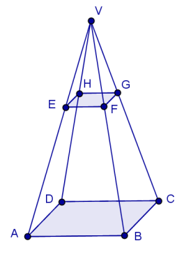 2 Considr fixado um rfrncial cartsiano do spaço um prisma quadrangular rgular [ ] tal qu os vértics prtncm a uma das bass o vértic prtnc à outra bas como ilustra a figura junta 21 Sja o ponto médio