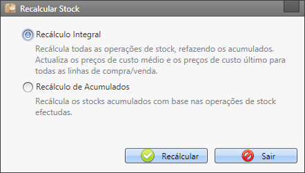 Versão 1.36 2015.03.25 Stocks A par com a versão 2015.