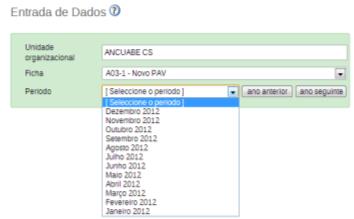 . Transmissão de Dados Introdução/Alteração de Dados no SIS-MA A inserção dos dados no SIS-MA é feita através do preenchimento de formulários (fichas).