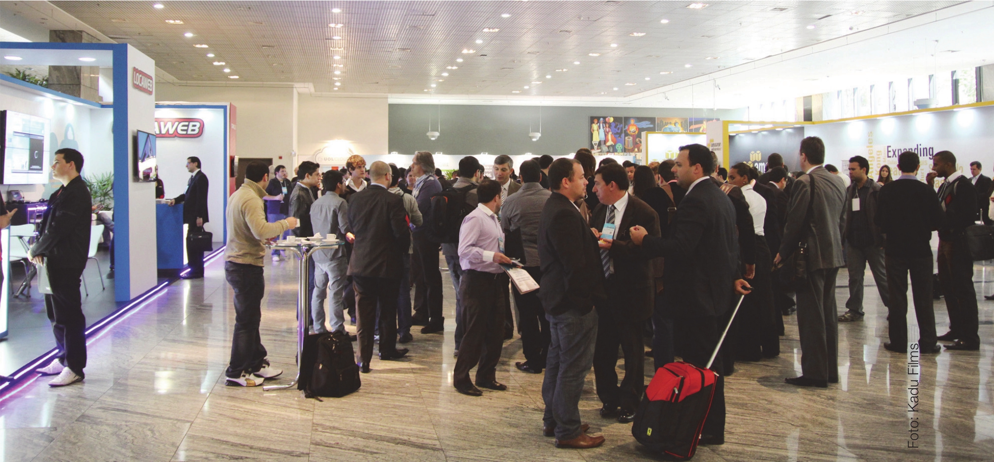 Histórico do evento A CloudConf LatAm 2012 contou com a participação de cerca de 400 executivos de TI, de di versas empresas do Brasil e da América Latina,