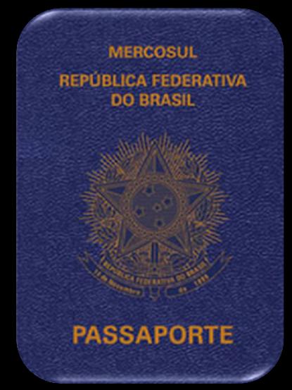 SEGURANÇA ATENÇÃO! O seu passaporte é o único documento válido no exterior.