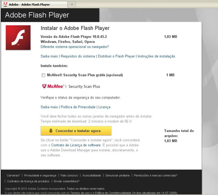 6- Como saber se tenho o Flash Player instalado e como instalar?