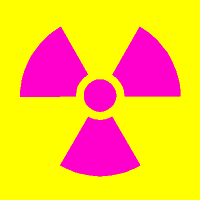 Símbolo da presença de radiação*. Deve ser respeitado, e não temido.