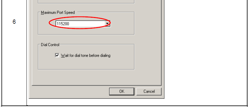 modem para windows XP Configure a