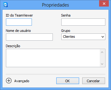 Computadores & contatos Gerenciamento de contatos 8.2.4 Adição de computadores/contatos Você pode adicionar tanto contas quanto IDs do TeamViewer em computadores & contatos.