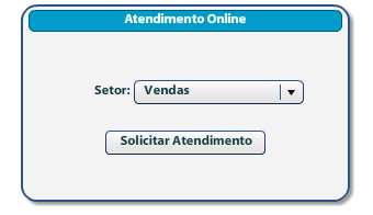 ACESSANDO O ATENDIMENTO ONLINE Clicando em Atendimento Online você terá acesso ao chat direto com o nosso suporte.