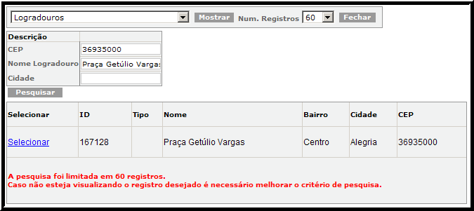 1.1.1. Cadastro de Usuários Ao escolher a opção de Cadastro de Usuário, o sistema apresentará a ficha de cadastro dos dados pessoais do usuário, conforme a Figura 4.