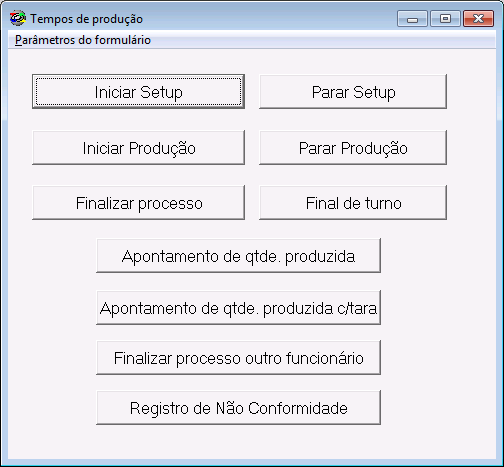 Figura 05: Tempos de produção Fonte: A empresa Pesquisada.