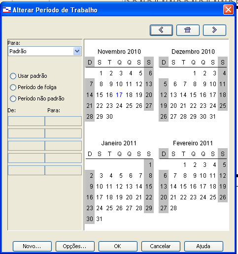 Durante o planejamento, utilizaremos somente tarefas do tipo Duração Fixada, mas posteriormente trabalharemos com outros tipos.