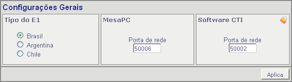 6.2.2.3. Troca do MAC O PABX vem programado de fábrica com um número MAC. Caso haja colisão do número com outro da rede, existe a possibilidade de trocar por outro MAC.