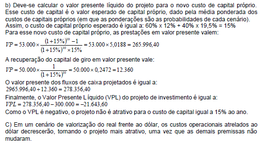 HOTELARIA 29. Questão (ref.