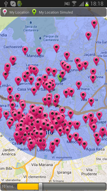 TASK MOBILE CRM Conheça os seus clientes de forma otimizada e organizada. Mapa de localização dos clientes.