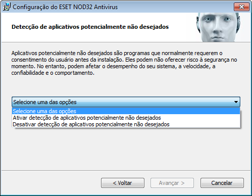 2.2.1 Instalação típica O modo de instalação Típica inclui as opções de configuração apropriadas para a maioria dos usuários.