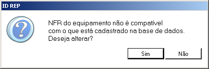 9.1. Considerações Gerais Antes de efetuar qualquer tipo de troca de informação entre ID DATA Config e o equipamento, é importante: - Que o IP e a porta cadastrada no ID DATA Config correspondam com