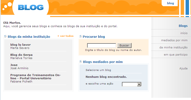 12 BLOG Criar um blog é um processo muito simples.