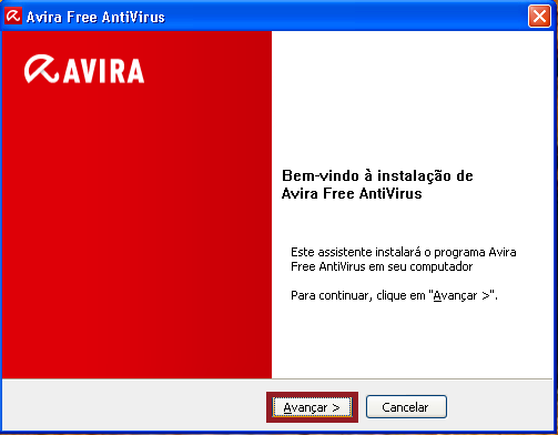 MANUAL DE INSTALAÇÃO 1- Primeiramente, deve-se entrar no site http://www.avira.