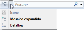 Multimédia e jogos pane}, à direita, o Painel de lista {List pane}, ao centro, o Painel de conteúdos {Contents pane}, e em baixo, os botões típicos de qualquer player.