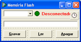 Figura 7: Interface gráfica completa do programa. Com a interface gráfica completa vamos para a implementação das funcionalidades.