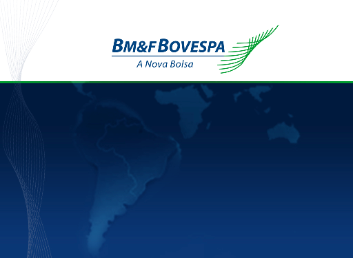 Negociação de contratos futuros e de opções de milho na BVMF