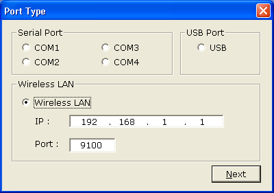 4-1-3 Através da Porta WLAN 1) Clique duas vezes no ficheiro de instalação da Unidade Windows (EM220II_Vx.x.xx.exe).