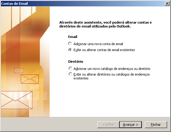 2 - Configuração da conta POP/SMTP para Outlook 20