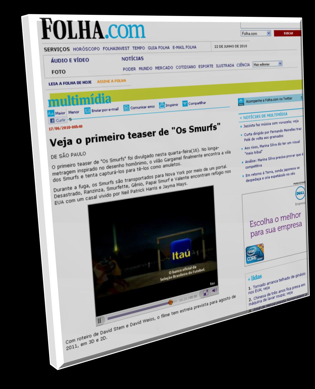 Os vídeos contam com a participação de jornalistas da Folha de S.
