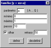 Figura 2.42: Janela modificando o parâmetro da tabela Figura 2.