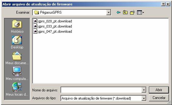 Atualizando o firmware do módulo. O termo FIRMWARE é utilizado para designar um programa residente em uma placa microcontrolada/microprocessada.