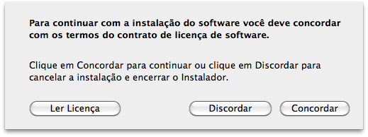 Instalando no Mac OS 4. Clique o botão [Continuar]. A tela [Bem-vindo ao Instalador do ScanSnap] será exibida na janela [Instalar o ScanSnap]. 5. Clique o botão [Continuar]. A janela [Informação Importante] será exibida.
