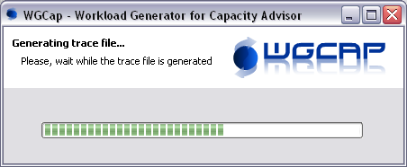 5.4 WGCAP - WORKLOAD GENERATOR FOR CAPACITY ADVISOR 90 Figura 5.14: Screenshot do WGCap - Definição do resumo estatístico. ao Capacity Advisor. A Figura 5.