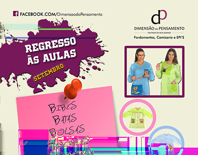Dimensão Pensamento - Campaign Banner made for "Dimensão do pensamento" (local