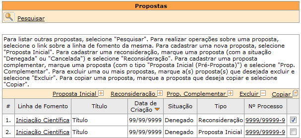 Verifique se o Nº do Processo está correto e clique no botão. Pronto!