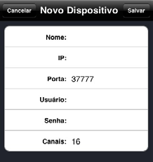 Alterna os controles Touch entre o PTZ e Zoom Digital. Permite acesso aos presets. Permite ativar o áudio bidirecional. Obs.