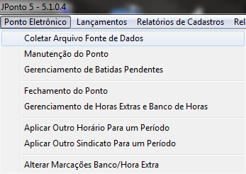 A Coleta de Arquivo Fonte de Dados é utilizada para trazer ao sistema todas as marcações que estão no REP, pois de acordo com a Portaria 1510/2009 do MTE o REP não poderá se comunicar com o sistema