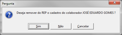 ----------------------------------- Desligando um colaborador Para desligar um colaborador basta clicar sobre o botão Adicionar tela que irá abrir, depois de selecionado a tela ficará conforme abaixo