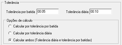 Utilizando horário normal (Rígido/Flexível) Quantidade de Marcações (limita o Colaborador a fazer certa quantidade de marcações no dia, sendo no mínimo duas [2] e no máximo doze [12] batidas por dia)