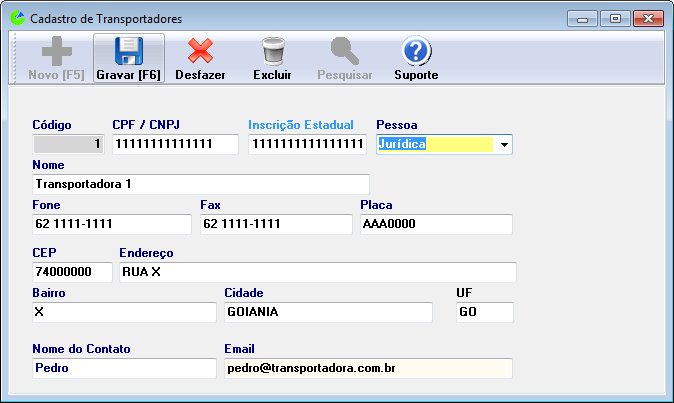 25 Manual do Usuário Gerenciador Eficaz 7 Relatório de Comissões 1. Abra o Modulo Relatório de Vendas, Relatório de Comissões na Aba Vendas & Compras 2.