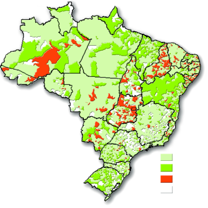 Municípios com Equipes de Saúde da Família e Agentes Comunitários de Saúde Implantação - outubro de 2001 Números do Brasil 12.222 equipes em 4.534 municípios 148.224 agentes em 4.