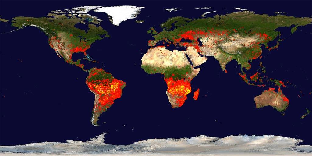 Incêndios Florestais Posições geográficas, baixa umidade do ar, altas
