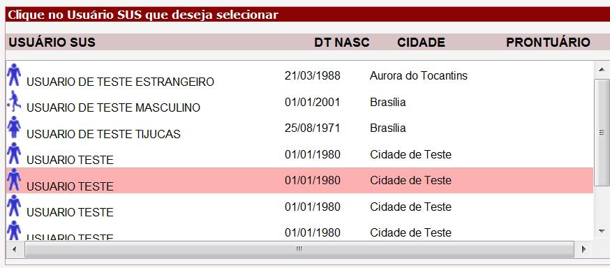 19 Cadastramento Inativação de Usuário SUS Objetivo: Permitir a inativação do usuário do SUS cadastrado no SICLOM.