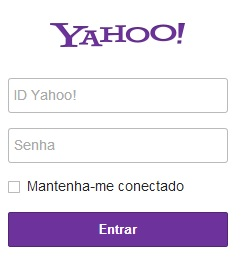 Criando uma conta de e-mail Passo 1: Acesse o site de algum provedor de e-mail. Por exemplo, o Yahoo! (www.yahoo.com.br).