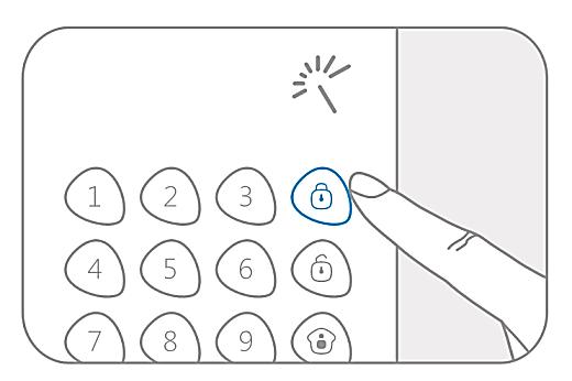 Quando um sinal sonoro é emitido e o LED indicador permanecer aceso por 10 segundos, a configuração foi realizada com sucesso. 4 Uso O teclado pode ser utilizado como controle remoto.