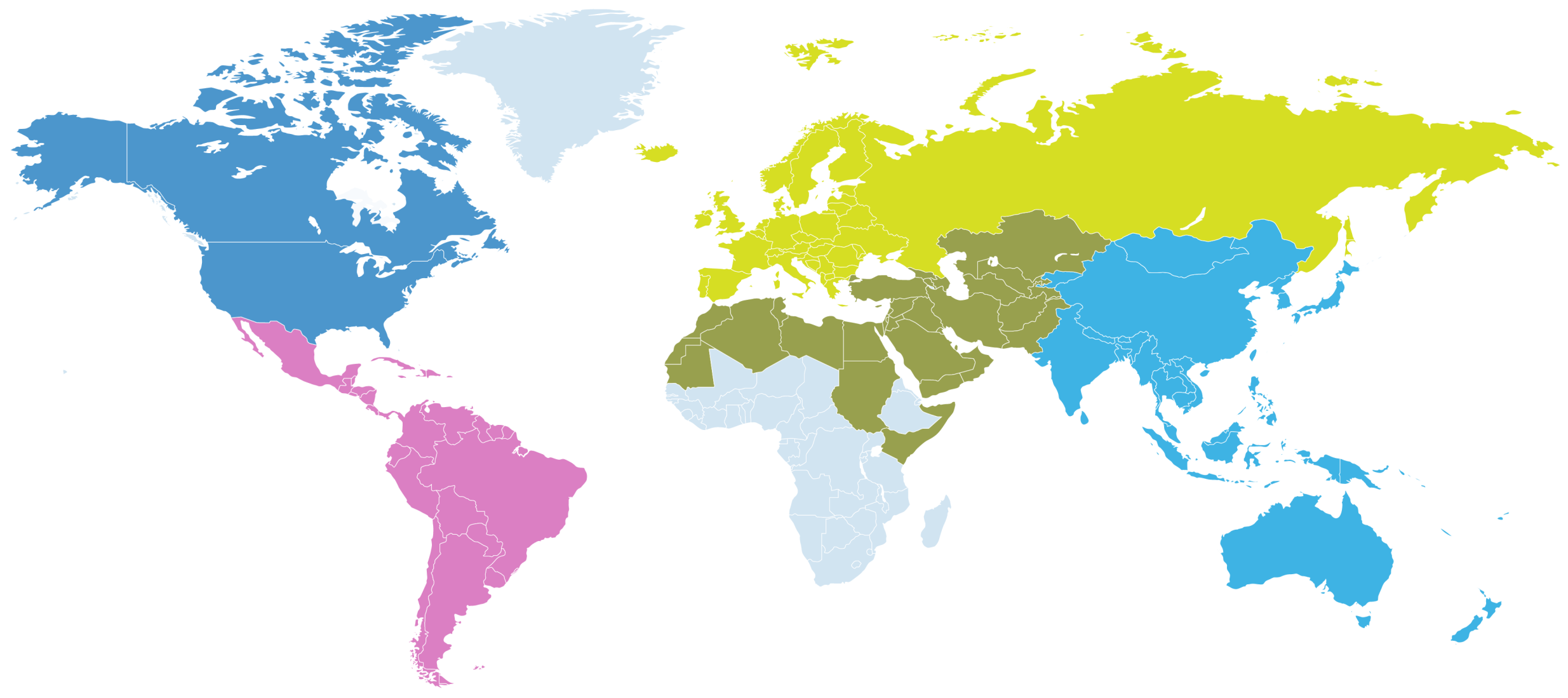 Distribuição da Internet no Mundo Ásia e Europa lideram o Universo Online 26% Europa 14% América do Norte 9% Africa 41% Ásia 10% América Latina 40%