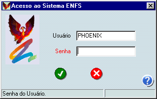 Facilidades Ao clicarmos em Emissão Notas Fiscais teremos no ENFS Phoenix o organograma que nos auxiliará na seqüência