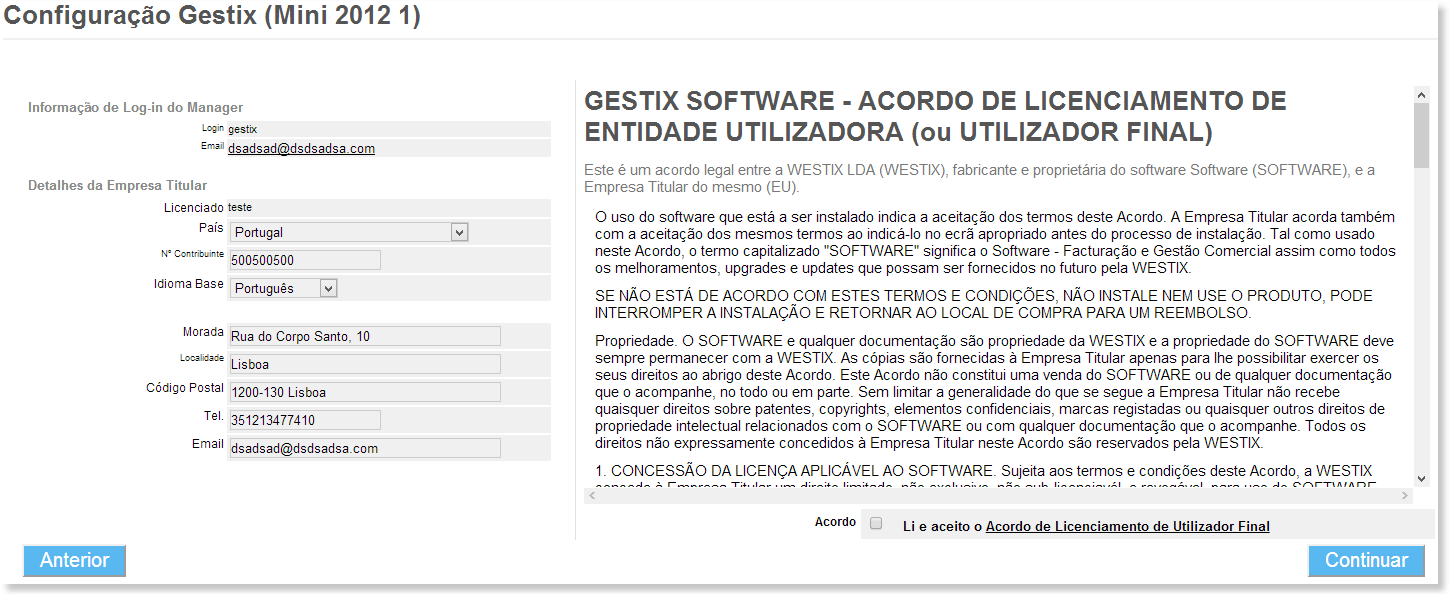 Impressão a partir de PDF Ao clicar no botão PDF disponível no topo de listagens ou documentos gera um ficheiro PDF que pode imprimir ou guardar no seu computador para arquivo ou para enviar por