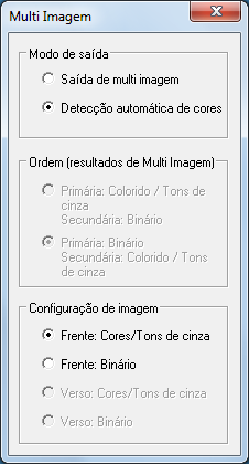 Capítulo 5 Detectando automaticamente os coloridos / monocromáticos A cor do documento pode ser detectada automaticamente ao efetuar a reprodução em cores ou tons de cinza para coloridos, e preto e