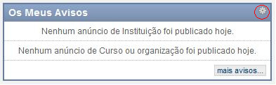 Os avisos estão organizados por ordem de inserção e/ou prioridade. Para que você possa visualizar todos os arquivos, é importante habilitar a ferramenta para a opção Mostrar tudo.