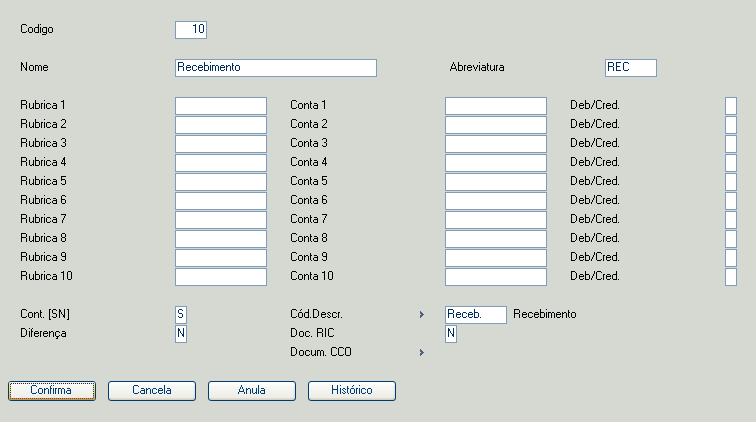 Documentos Cada movimento contabilístico reporta a um suporte documental, daí surge a necessidade de agrupar os vários suportes em tipos de documentos.